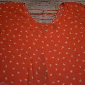 Torrid Open Back Blouse, Size 3, Size 3x, Size 22-24